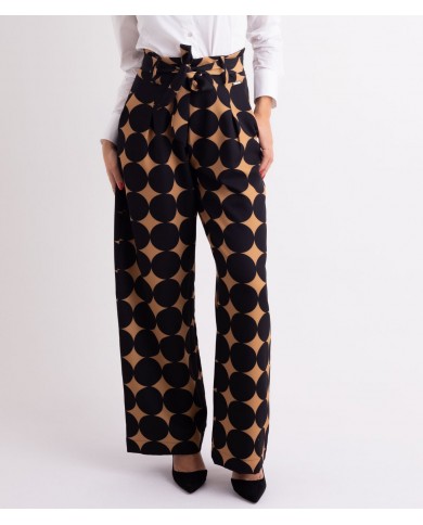 Calça Larga Estampado