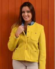 Calças à boca de sino